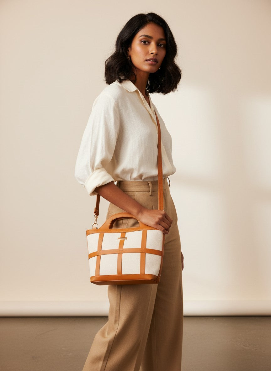 SADIE Handcrafted Vegan Leather Tote